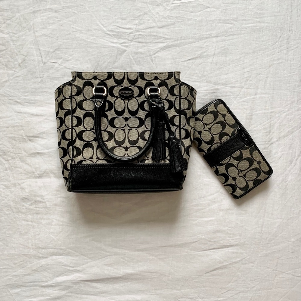 Coach Purse & Wallet Duo